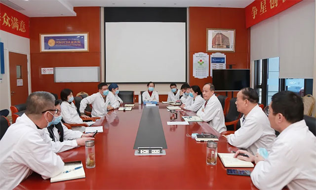 与医技、中医等部门座谈