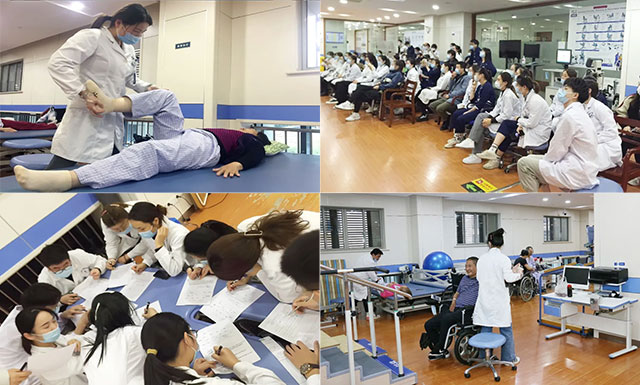 不断学习和提高的康复师们,一心只为患者康复