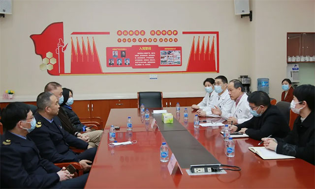 督导组一行听取汇报