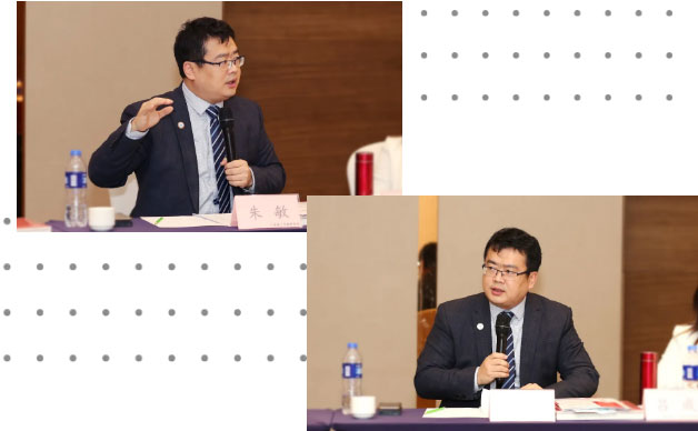 蓝十字脑科医院朱敏书记发言