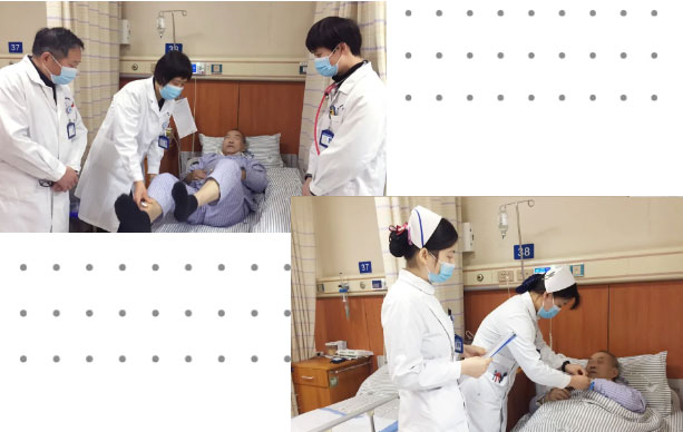 在3A医护团队精心医治与护理下,患者病情明显好转