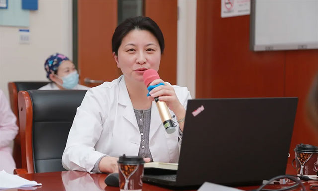 副院长兼护理部主任周咏梅部署工作计划