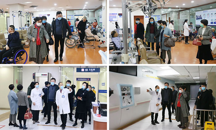 参观康复科和高压氧科