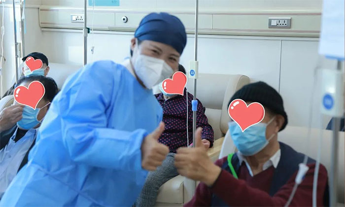 医患心|技术好、暖心!门诊输液室收到多封联名感谢信