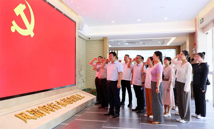 主题党日活动|党建引领促焕新 担当作为向未来