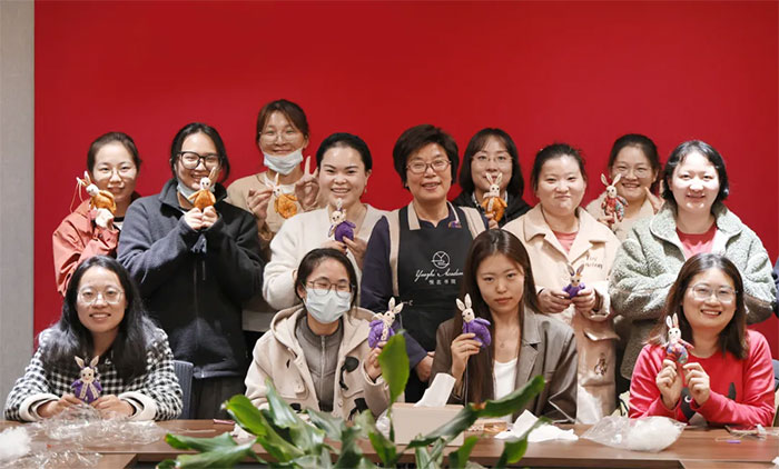 工会关怀 ︱ “美丽课堂”:邂逅非遗香囊 绽放巾帼风采